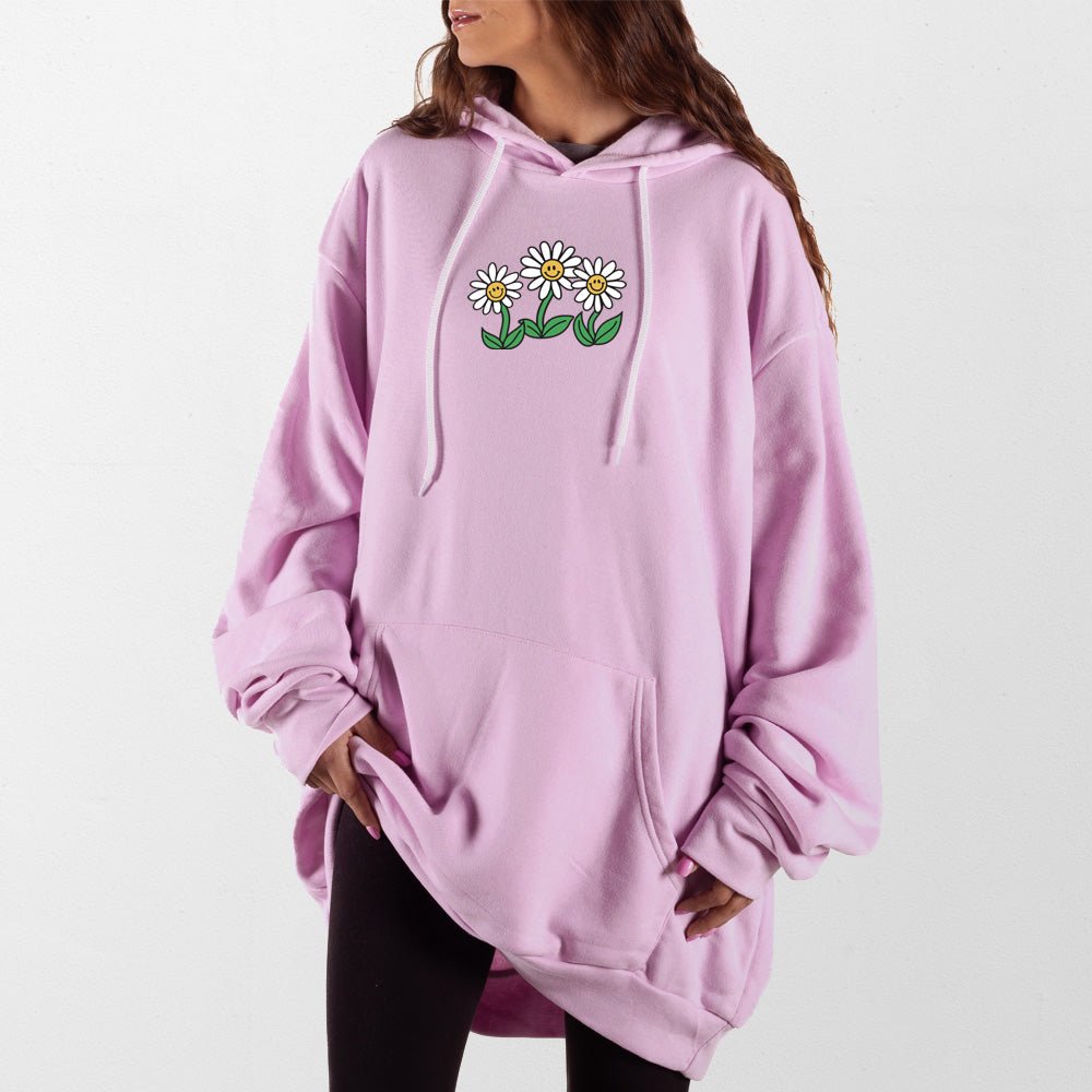 Daisy Flowers Giant Hoodie